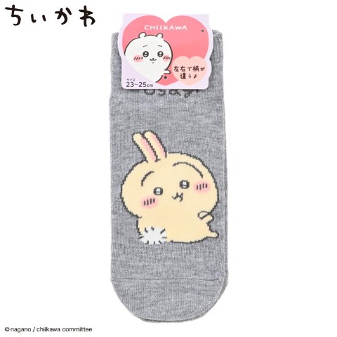 レディース　靴下（ちいかわ・うさぎ）