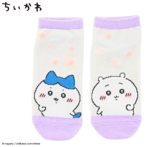 レディース　靴下（ちいかわ・ハチワレ）