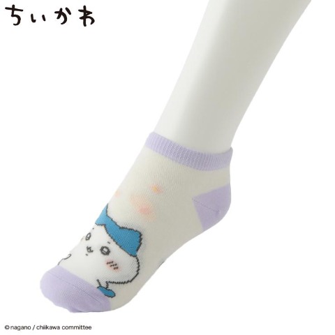レディース　靴下（ちいかわ・ハチワレ）