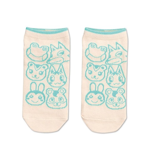 ジュニア　靴下（あつまれ どうぶつの森）