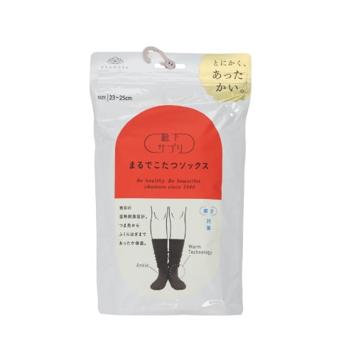 レディース　ハイソックス（まるでこたつ）