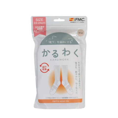レディース　靴下（かるわく）