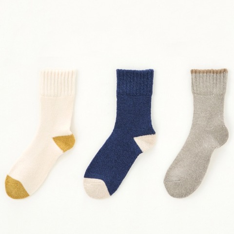 レディース　ハッピーバッグ　Mushroom靴下6点セット