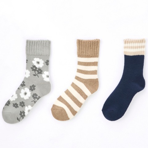 レディース　ハッピーバッグ　Mushroom靴下6点セット