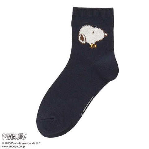 レディース　クルーソックス（PEANUTS）