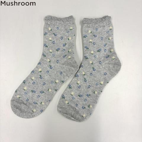 レディース　靴下（Mushroom×まきみさき）