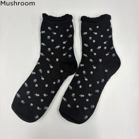 レディース　靴下（Mushroom×まきみさき）