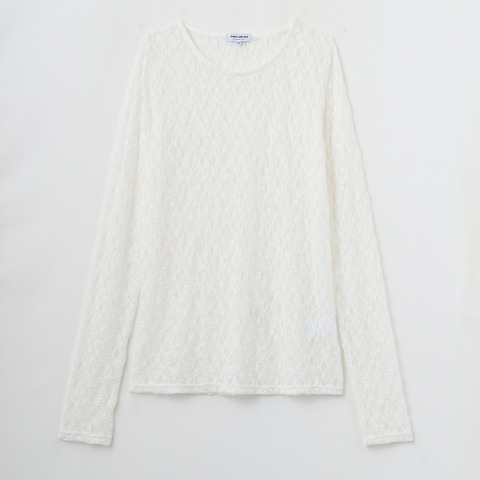 レディース レース長袖Tシャツ (Anne's Pocket)