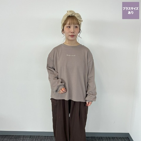 レディース　ロゴプルオーバー（まきみさき×Mushroom）