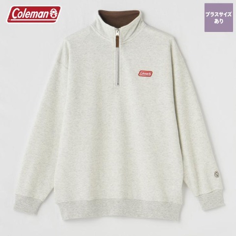 レディース　ハーフジッププルオーバー（Coleman）