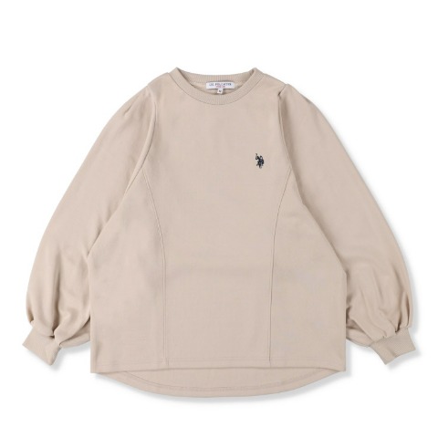 レディース　袖ボリュームプルオーバー（U.S. POLO ASSN.）