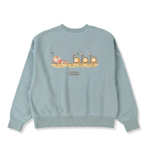 レディース　裏起毛クルーネックトレーナー（星のカービィ）