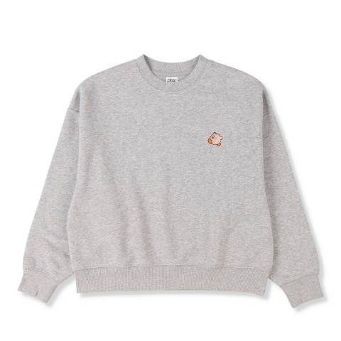 レディース　裏起毛クルーネックトレーナー（星のカービィ）