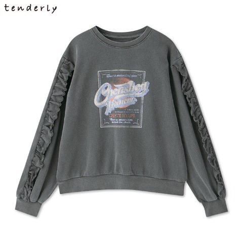 レディース　フリルプルオーバー（tenderly）