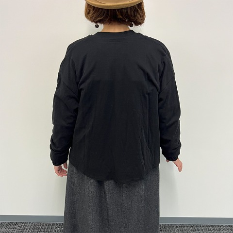 レディース　ダブルガーゼカーディガン（Mushroom）