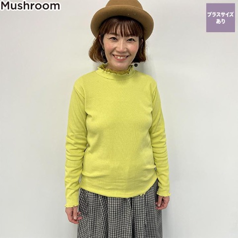 レディース　メローTシャツ（Mushroom）
