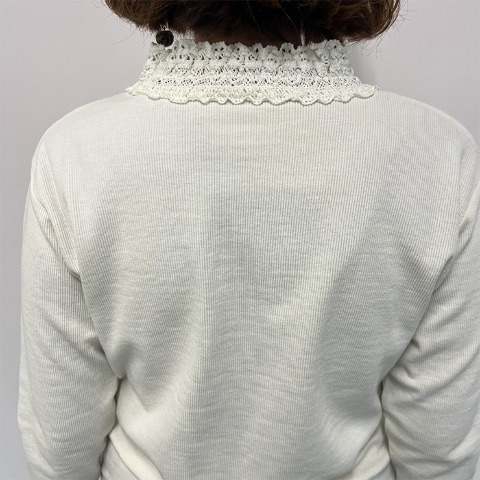 レディース　レースTシャツ（Mushroom）