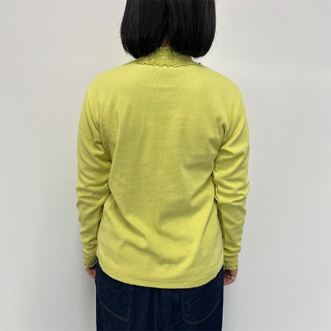 レディース　レースTシャツ（Mushroom）