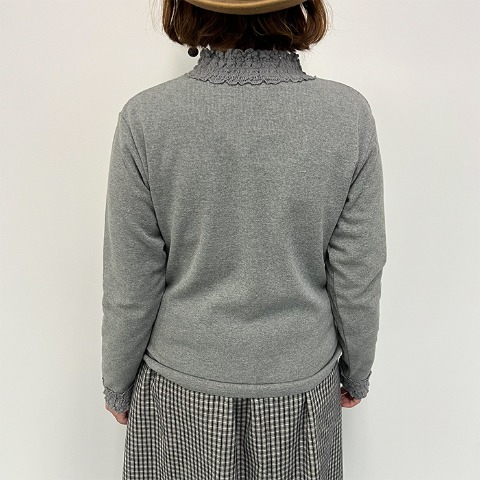 レディース　レースTシャツ（Mushroom）