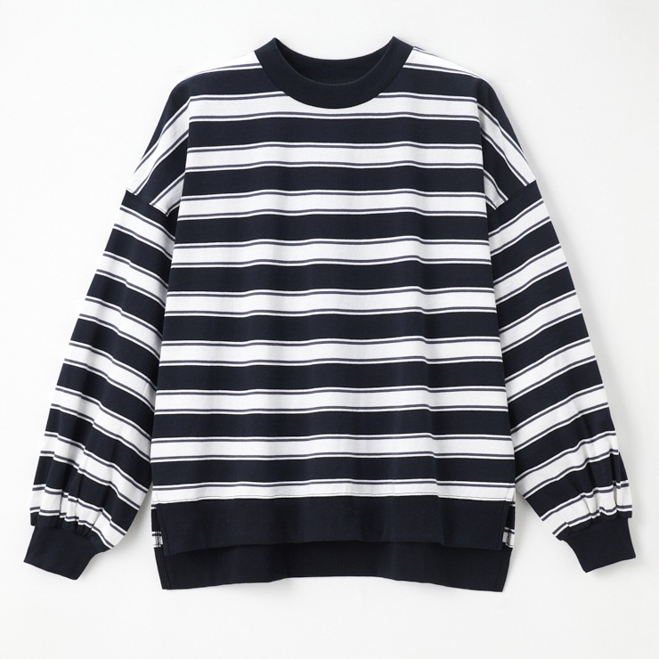 レディース ボーダー柄プルオーバー（忍舞） | シャンブル | しまむら