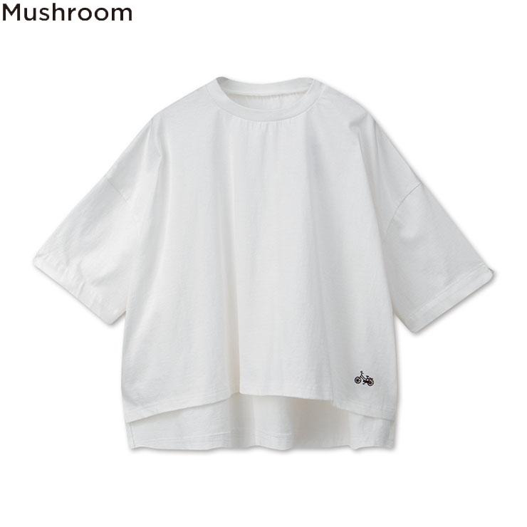 レディース 裾刺繍Tシャツ（Mushroom) | シャンブル | しまむらパーク