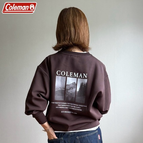 レディース　トレーナー （Coleman×YUMU）