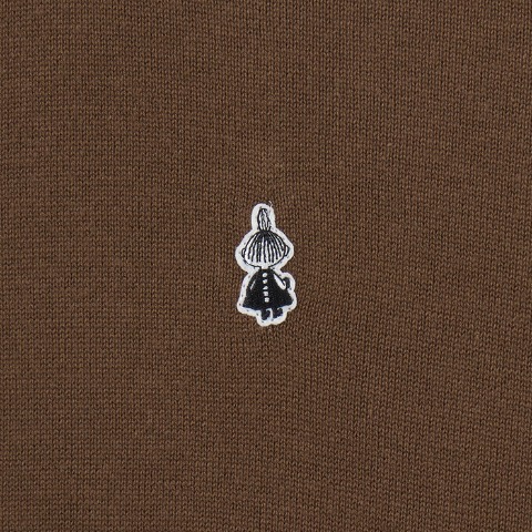 レディース　刺繍ワッペンカーディガン（ムーミン）