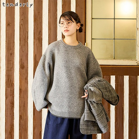 レディース　ビッグシルエットプルオーバー（tenderly）