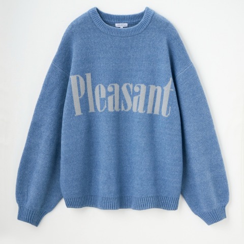 レディース　ロゴジャカードニットプルオーバー（tenderly）