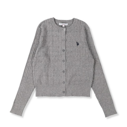 レディース　ケーブルカーディガン（U.S. POLO ASSN.）