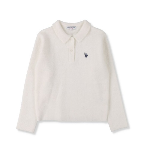 レディース　ニットポロ（U.S. POLO ASSN.）