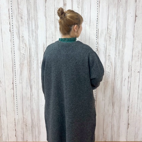 レディース　ニットコート（Mushroom）