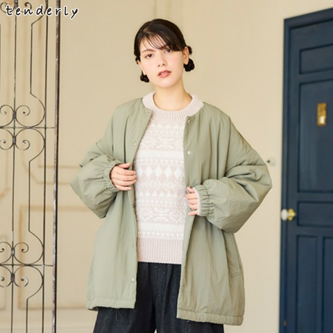 レディース　ジャカードニットプルオーバー（tenderly）