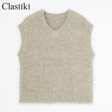 レディース　ニットベスト（Clasiiki）