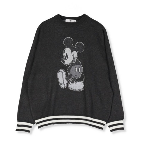 レディース　ジャカードニット（ミッキーマウス）