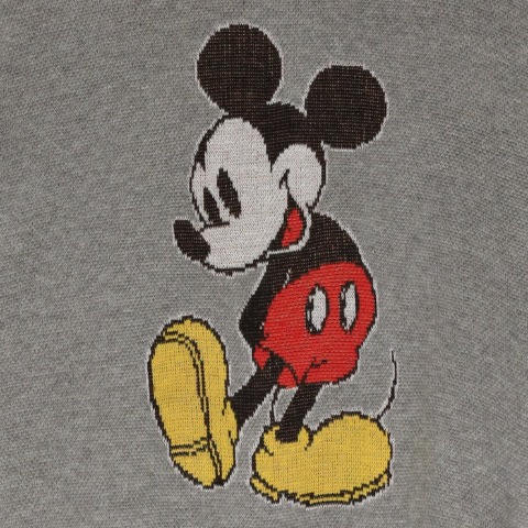 レディース　ジャカードニット（ミッキーマウス）