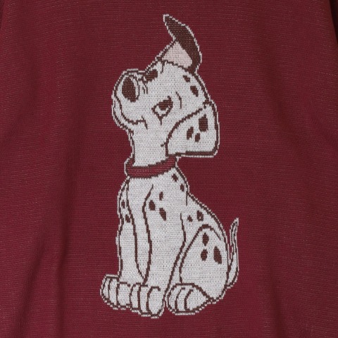 レディース　ジャカードニット（101匹わんちゃん）