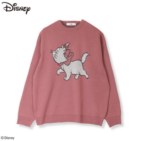 レディース　ジャカードニット（おしゃれキャット）