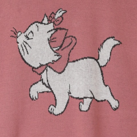 レディース　ジャカードニット（おしゃれキャット）