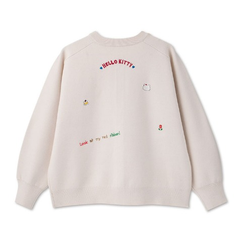 レディース　ニットカーディガン（ハローキティ）