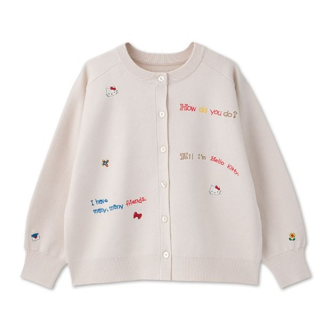 レディース　ニットカーディガン（ハローキティ）