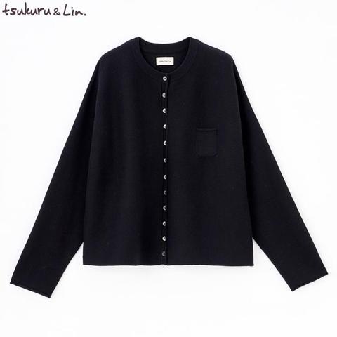 レディース　ニットカーディガン（tsukuru&Lin.)