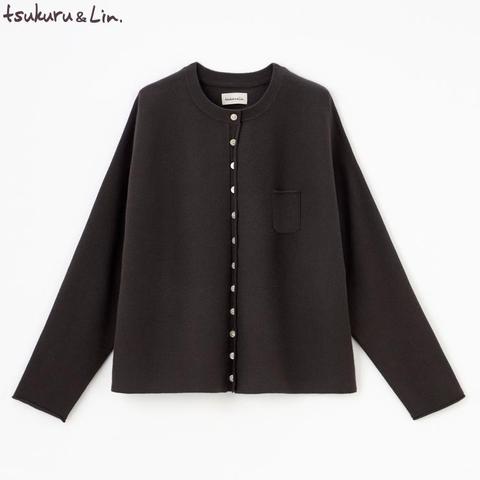 レディース　ニットカーディガン（tsukuru&Lin.)