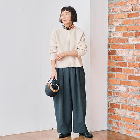 レディース　ニットカーディガン（tsukuru&Lin.)