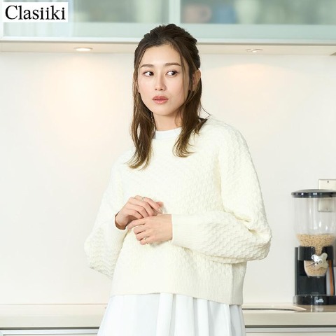 レディース　ニットプルオーバー（Clasiiki）