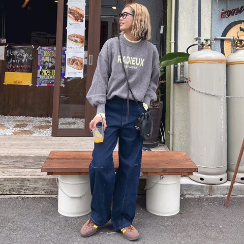 レディース　ニットプルオーバー（IKUMI）