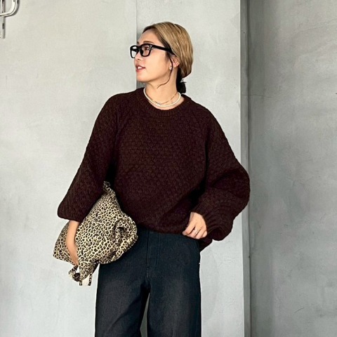 レディース　ニットプルオーバー（IKUMI）