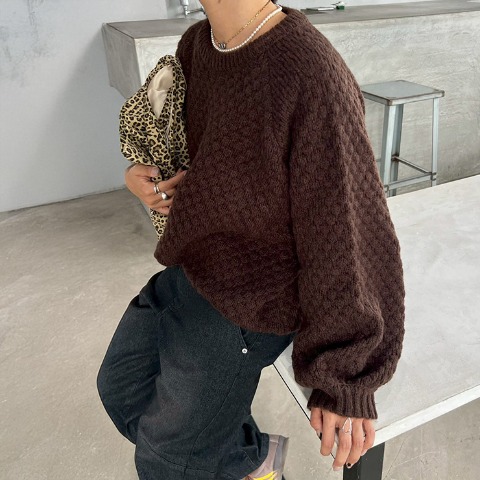 レディース　ニットプルオーバー（IKUMI）