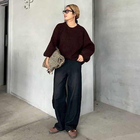 レディース　ニットプルオーバー（IKUMI）