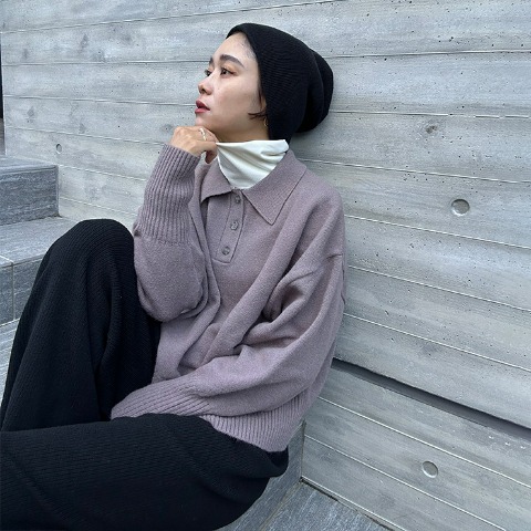 レディース　ニットプルオーバー（忍舞）